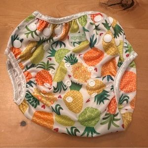 Wegreeco Washable Reusable Baby Cloth Pocket Diaper Pineapples Fits 8-35#
